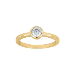 Joanli Nor - HANNANOR Ring aus vergoldetem Silber 5 mm.