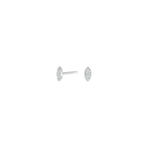 Joanli Nor - JOANNOR Ohrstecker aus silber mit Zirkonia 5mm