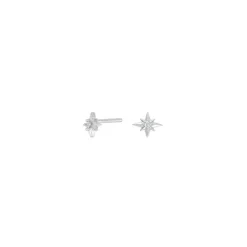 Joanli Nor - JOANNOR Ohrstecker aus silber mit Zirkonia 4mm