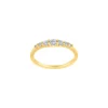 Joanli Nor - LINDANOR ring aus vergoldetem silber m. zirkonia