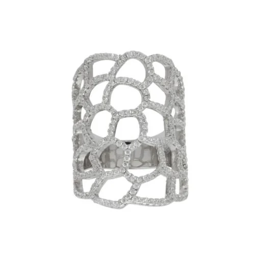 Joanli Nor - Ring ALAINENOR aus silber mit Zirkonium - 52**