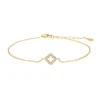 Joanli Nor PamelaNor armband in vergoldete silber mit zirkonia