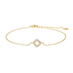 Joanli Nor PamelaNor armband in vergoldete silber mit zirkonia