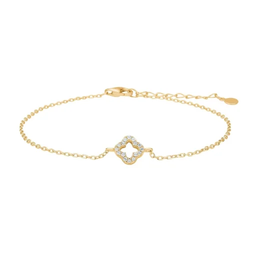 Joanli Nor PamelaNor armband in vergoldete silber mit zirkonia