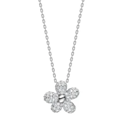 Joanli Nor PHOEBENOR Halskette in silber mit Blume