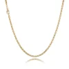 Königskette - 8 kt. Gold Halskette (Verschiedenen Größen und Längen)