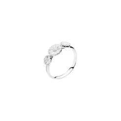 Lund Copenhagen - Margeritenring in silber (1x7,5 mm und 2x5mm)
