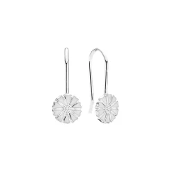 Lund Copenhagen - Margeriten-Ohrring aus silber (7,5 mm)