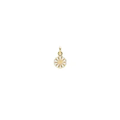 Lund Copenhagen - Vergoldeter Marguerite-Anhänger (7,5mm)