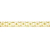 Lund Copenhagen Marguerite Armband - weiß vergoldet