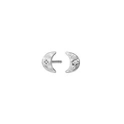 Maanesten - Aega-Ohrstecker silber