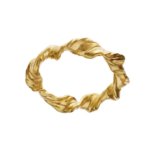 Maanesten - Amy vergoldeter Ring mit Drehung**