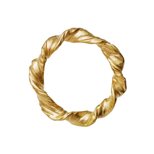 Maanesten - Amy vergoldeter Ring mit Drehung**