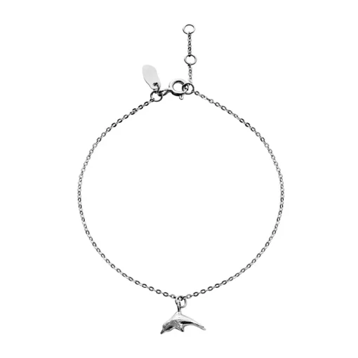Maanesten - Cecilia armband in vergoldete silber mit Mond-Anhänger