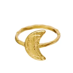 Maanesten - Jacinta vergoldeter ring
