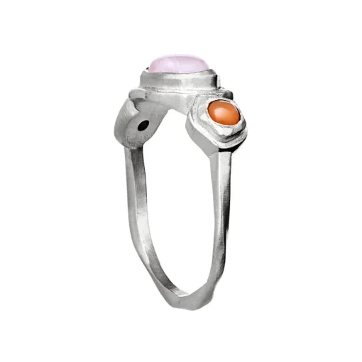 Maanesten - Nemo Ring aus Silber mit Steinen