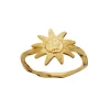 Maanesten - Sonja ring aus vergoldetem silber