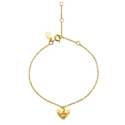 Maanesten - Stacia armband i vergoldete silber
