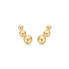 Mads Z - Alba Ohrringe aus 8kt. Gold mit. zirkonia