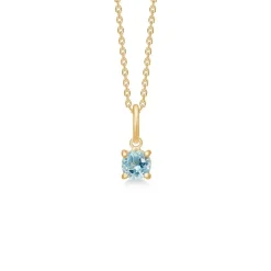 Mads Z - Aria-Anhänger aus 8kt. Gold mit Topas