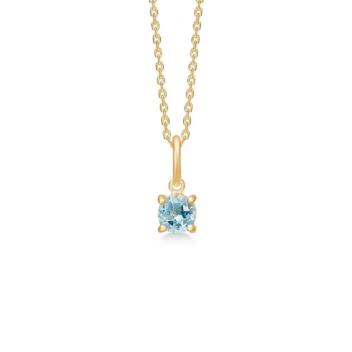 Mads Z - Aria-Anhänger aus 8kt. Gold mit Topas