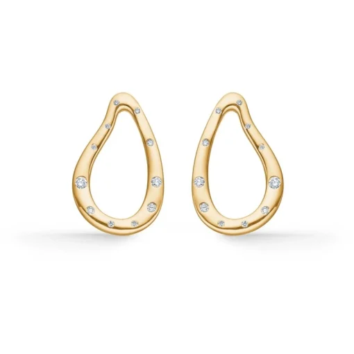 Mads Z - Athena 14 ct. Ohrstecker mit insgesamt 0,16 ct. W.SI