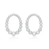 Mads Z - Aurora's Kiss Ohrringe in silber mit Topas
