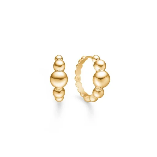 Mads Z - Biggest ball Ohrringe aus 14 kt Gold