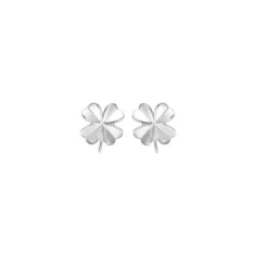 Mads Z - Clover mit Zirkon in Silber