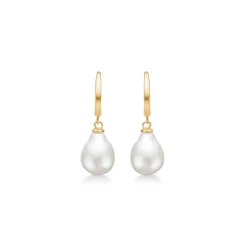Mads Z - Coco-Ohrringe aus 8kt. Gold mit Perlen*