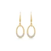 Mads Z - Destiny-Ohrringe aus 8kt. Gold mit Zirkonia