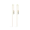 Mads Z - Dido Ohrringe aus 8 Karat Gold mit Zirkonia