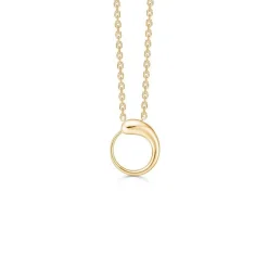 Mads Z - Drop Anhänger aus 14 Karat Gold mit Brillant von 0,03 Karat.