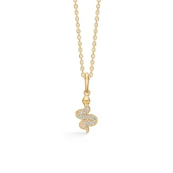 Mads Z - Eden-Anhänger aus 8kt. Gold mit Zirkonia