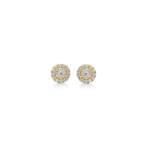 Mads Z - Eleanor Petite Ohrringe aus 14-ktGold mit einem Gesamtgehalt von 0,24 Kt