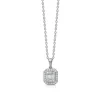 Mads Z - Elizabeth Anhänger aus 14kt. Weißgold mit insgesamt 0,18ct.