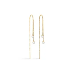 Mads Z - Ellie Ohrringe aus 8 Karat Gold mit Perlen