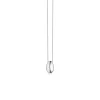 Mads Z - Ellipse Halskette in Silber