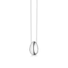 Mads Z - Ellipse zwischen Halskette in Silber