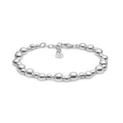 Mads Z - Embedded Ball Armband in Silber