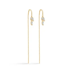 Mads Z - Emilia Anhänger-Ohrringe aus 8kt. Gold mit. zirkonia