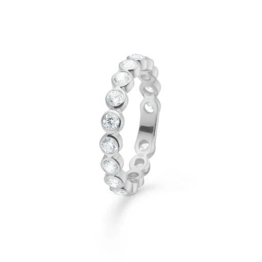 Mads Z - Eterna Ring in silber mit zirkonia