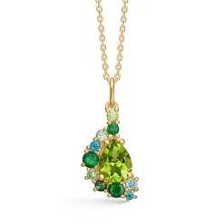 Mads Z - Four Seasons Spring Anhänger aus 14 kt Gold mit 0,02 ct.