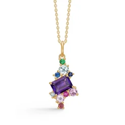 Mads Z - Four Seasons Summer Anhänger aus 14 kt Gold mit 0,02 ct.