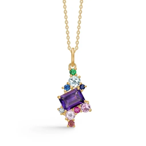 Mads Z - Four Seasons Summer Anhänger aus 14 kt Gold mit 0,02 ct.