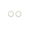 Mads Z - Halo Diamant Ohrring aus 14 Karat Gold