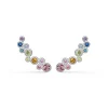 Mads Z - Luxury Rainbow Ohrringe aus 14 Karat Weißgold