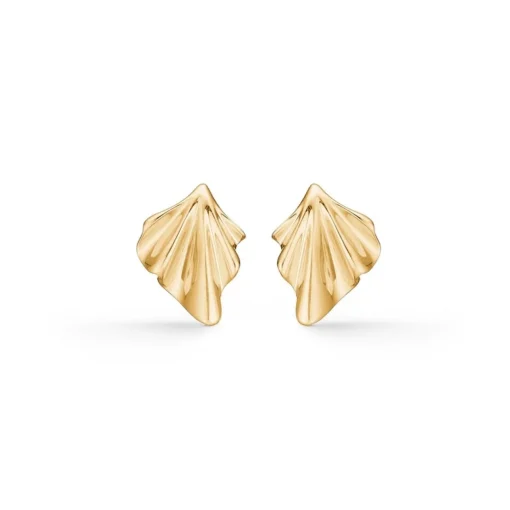 Mads Z - Ohrringe aus Samt in 14 kt Gold