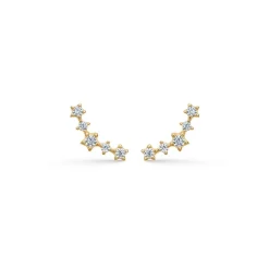 Mads Z - Pixie Ohrstecker aus 8kt. Gold mit. zirkonia