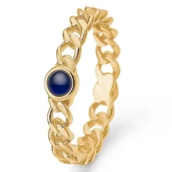 Mads Z - Poetry Ring aus 14 Karat Gold mit Saphir